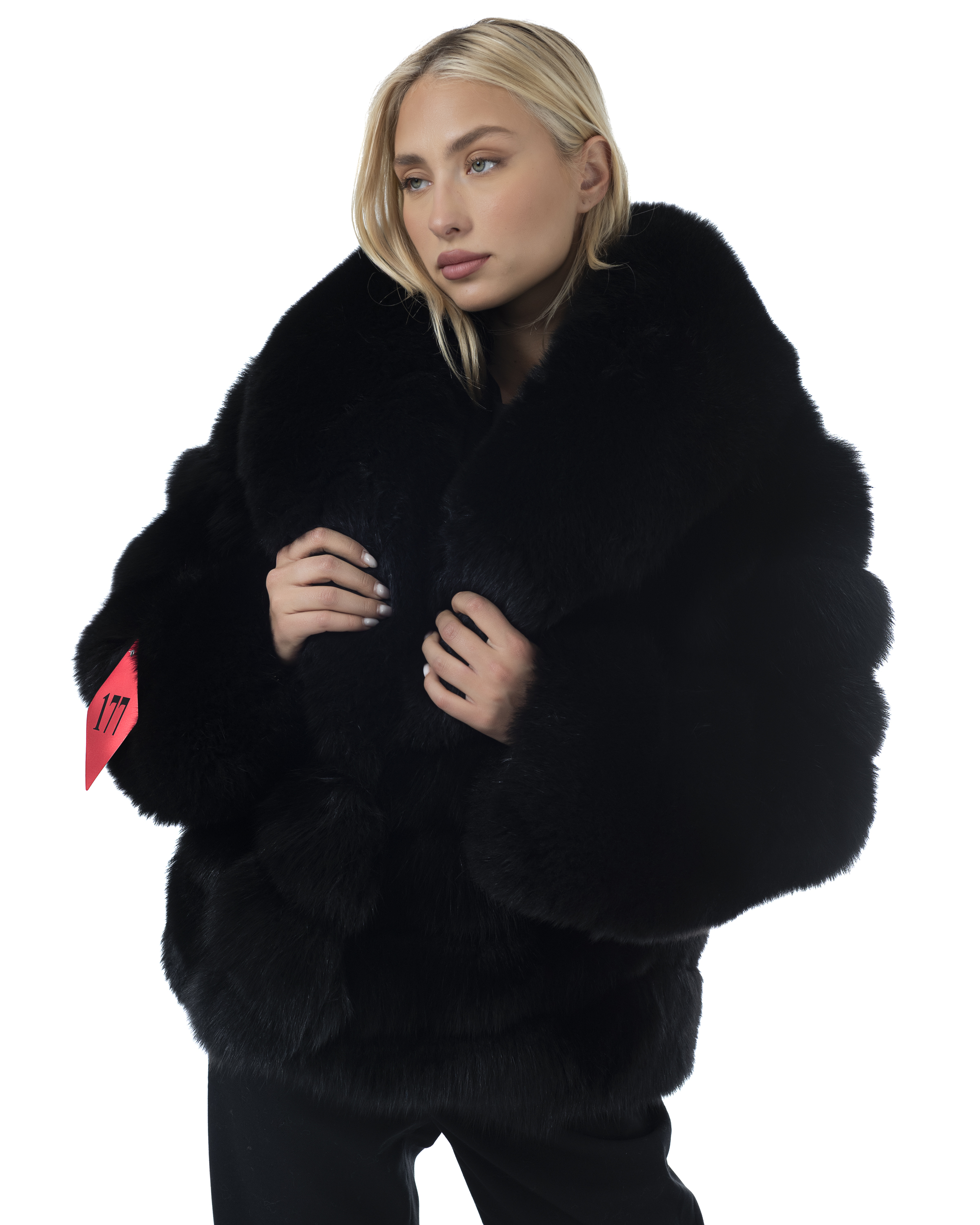 Black Fox Real Canadian Fur