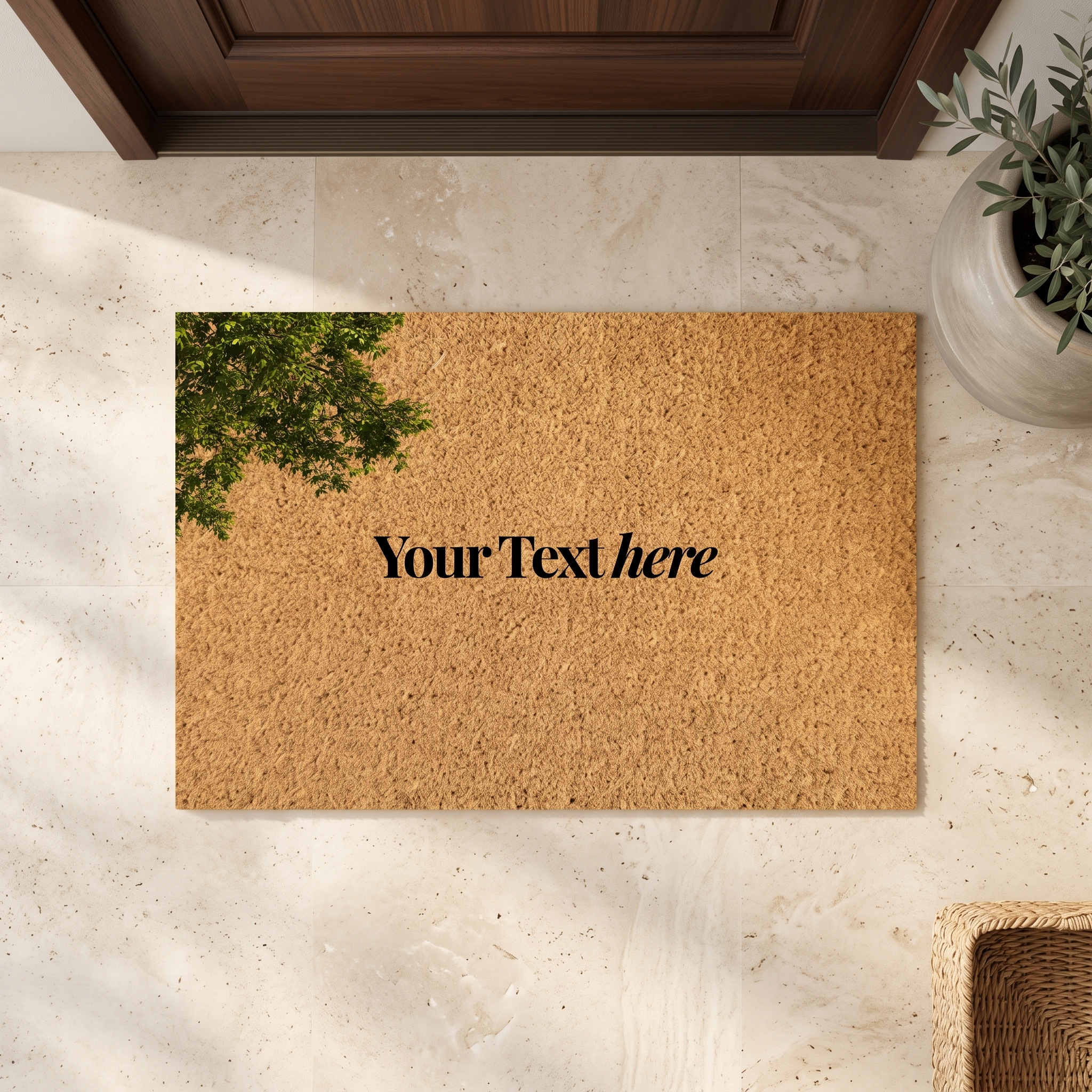 Tailored Collection | Custom Coir Doormat | TC5
