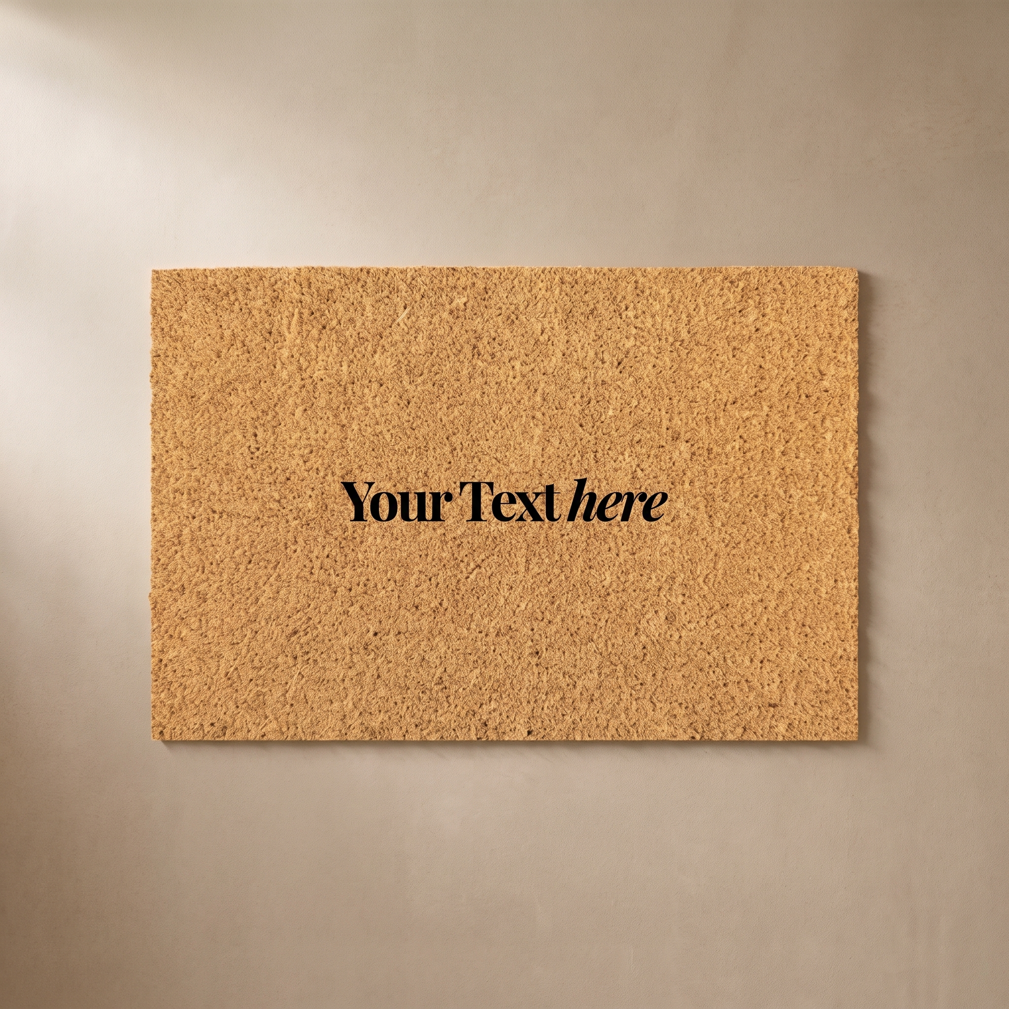 Tailored Collection | Custom Coir Doormat | TC3