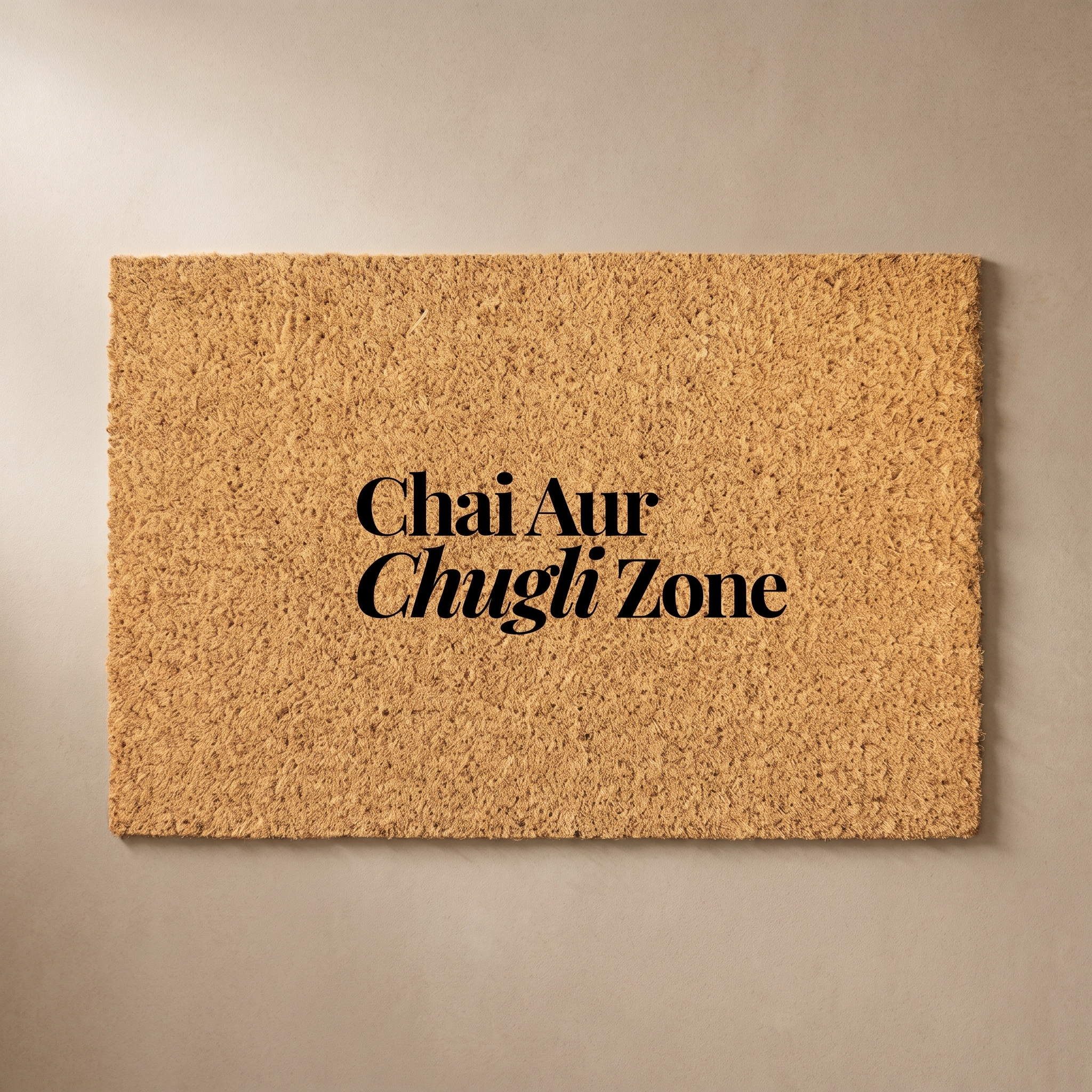 Signature Coir Doormat SC12 | Funny Welcome Mat | Natural Coconut Fiber Door Mat | Front Door Entrance Rug | Your Home's First Impression