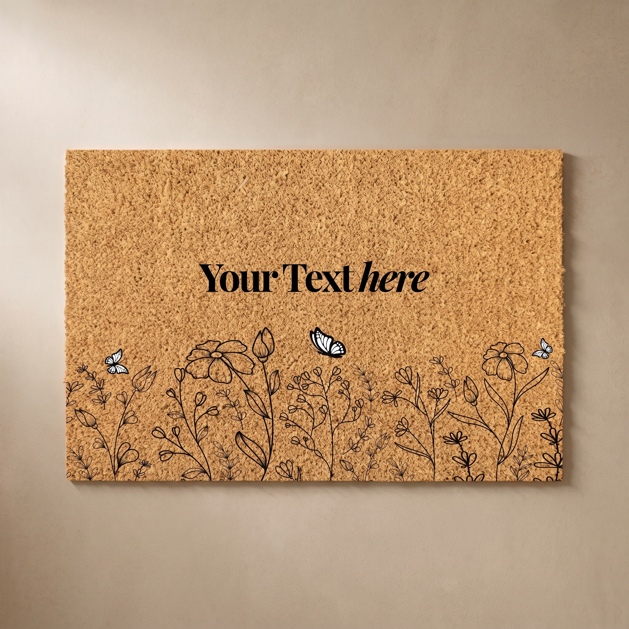 Tailored Collection | Custom Coir Doormat | TC6