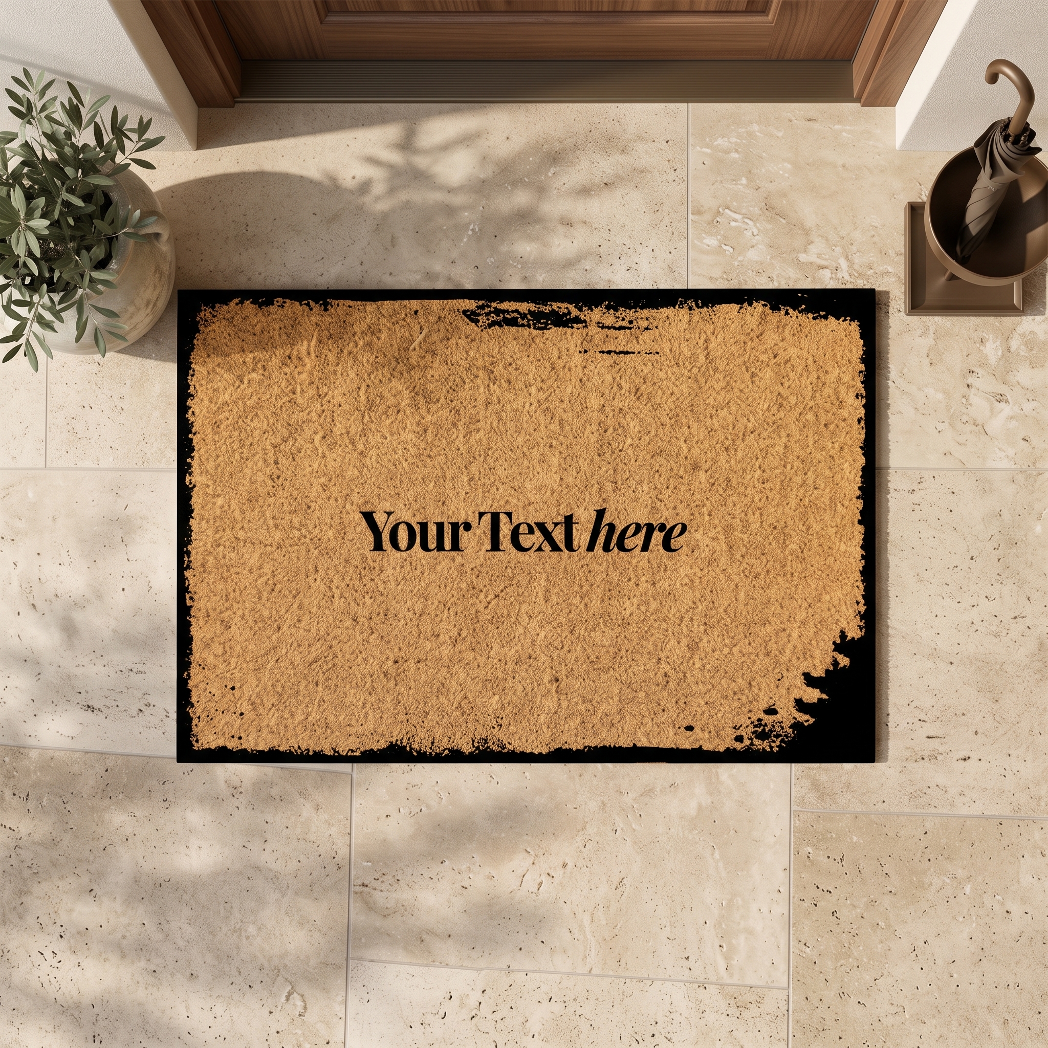 Tailored Collection | Custom Coir Doormat | TC4