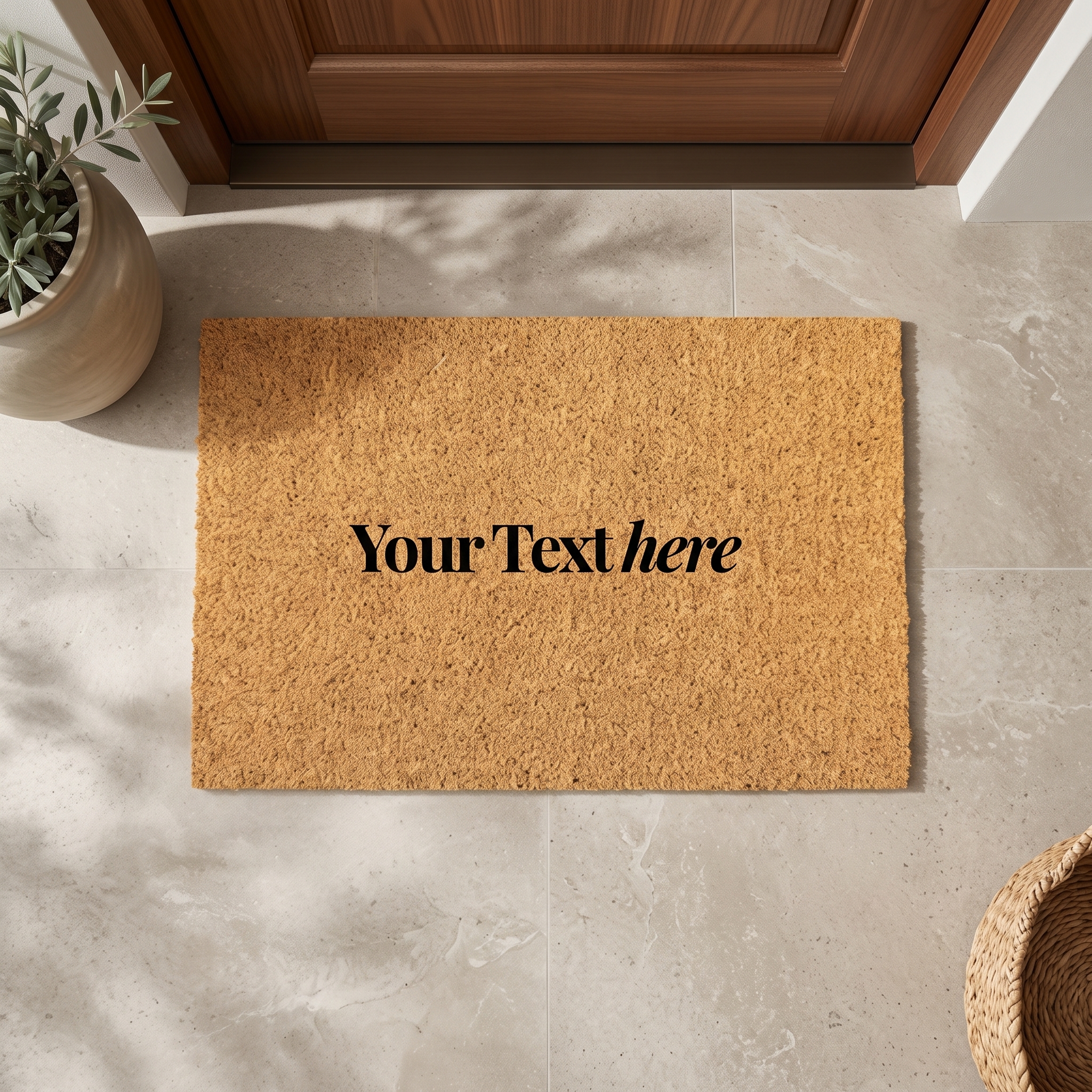 Tailored Collection | Custom Coir Doormat | TC3