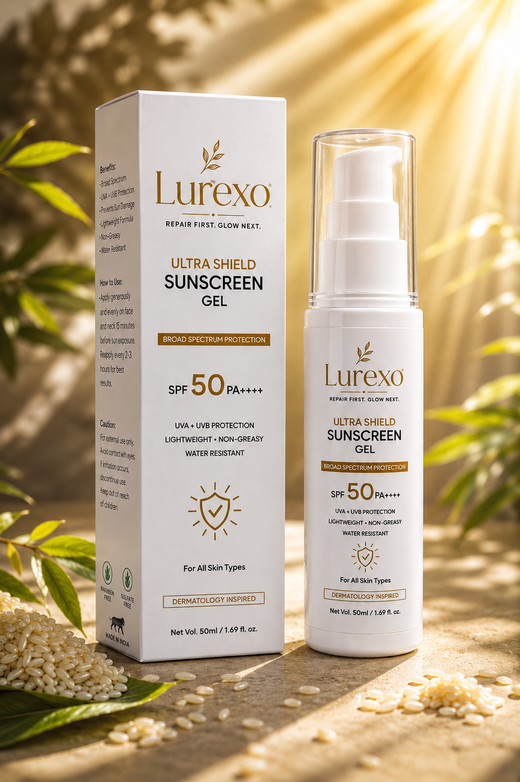 Lurexo Ultra Shield Sunscreen Gel