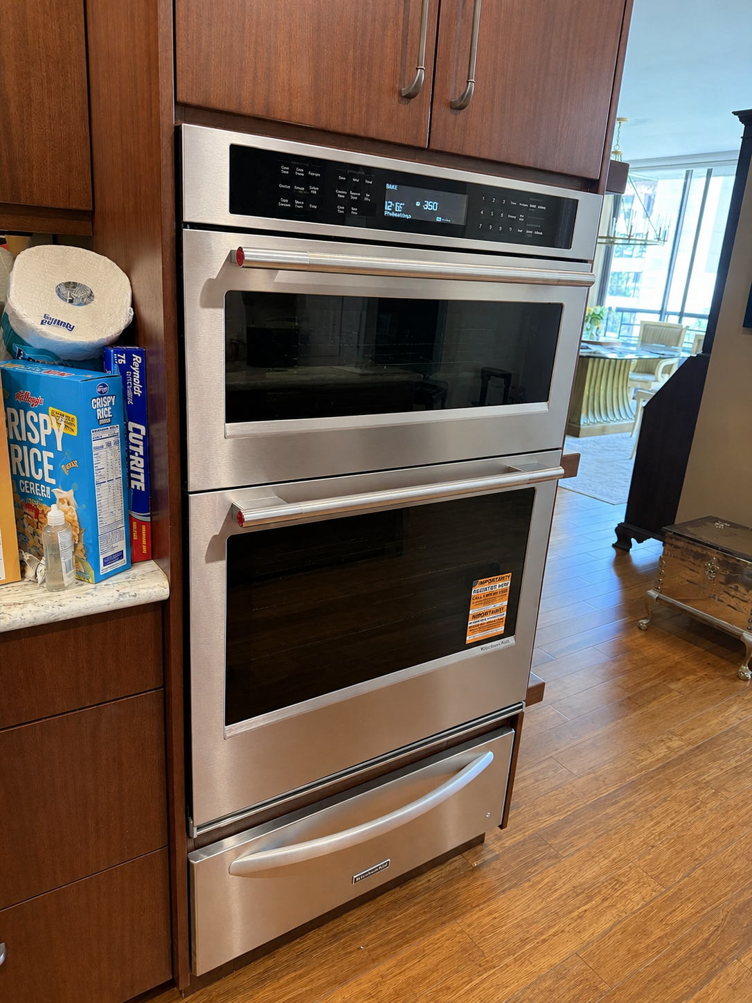 Double Wall Oven Installation
