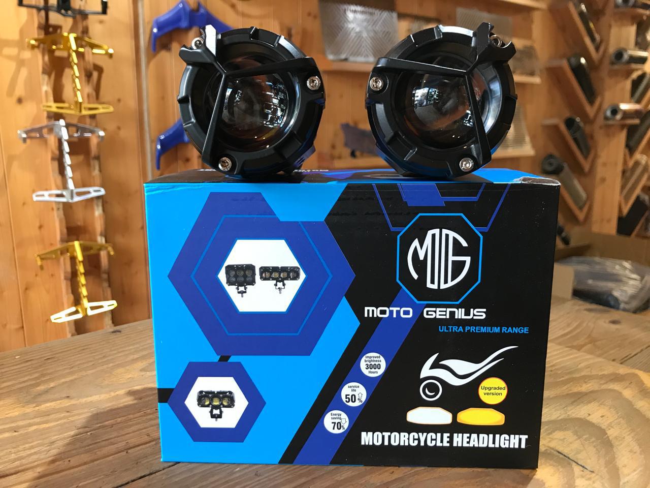 MG Motorcycle Foglight