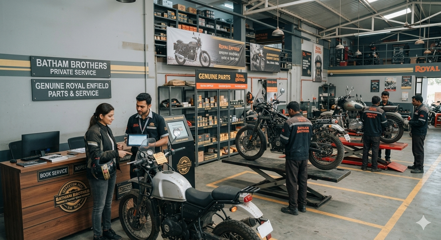 Royal Enfield Bike Service Booking