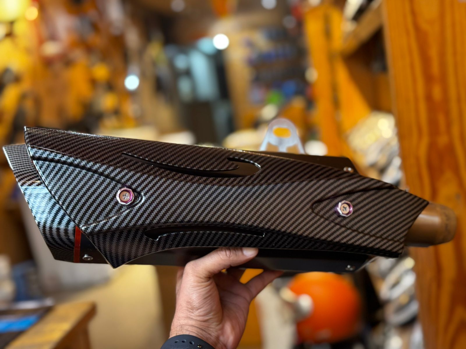 Carbon Fiber Motorcycle Exhaust 