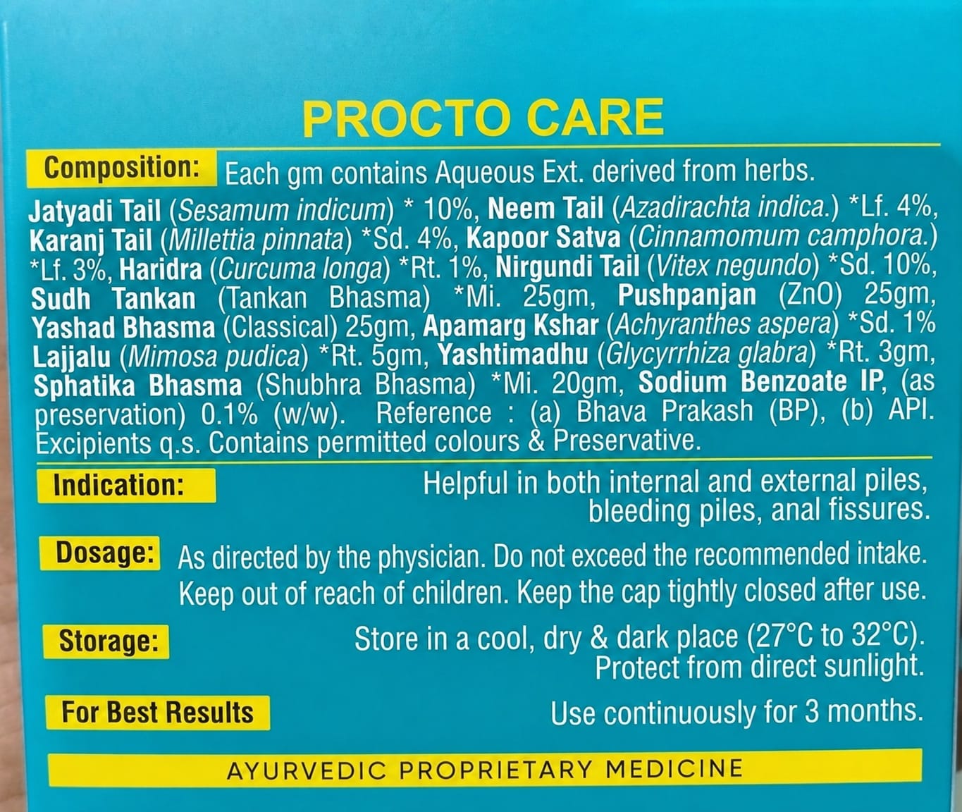 Procto-Healer Ointment