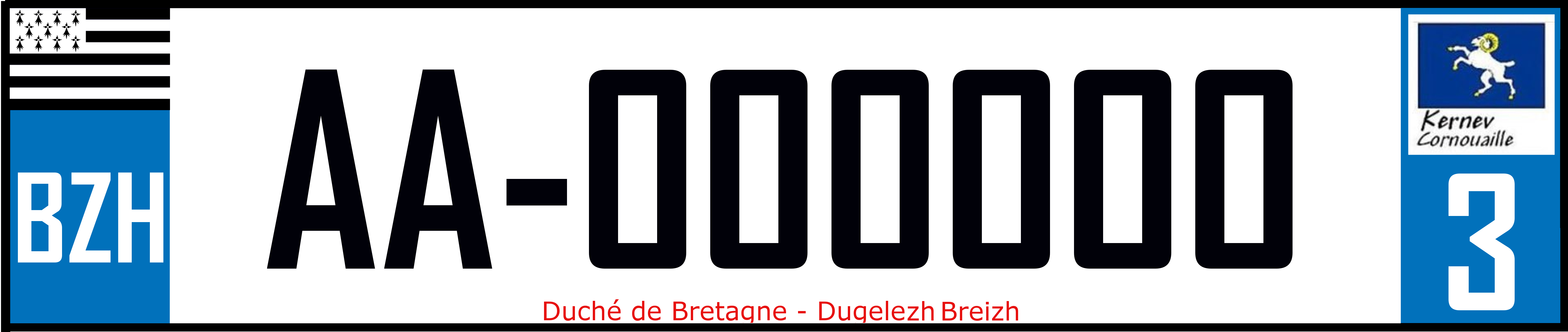 Plaques d'Immatriculations