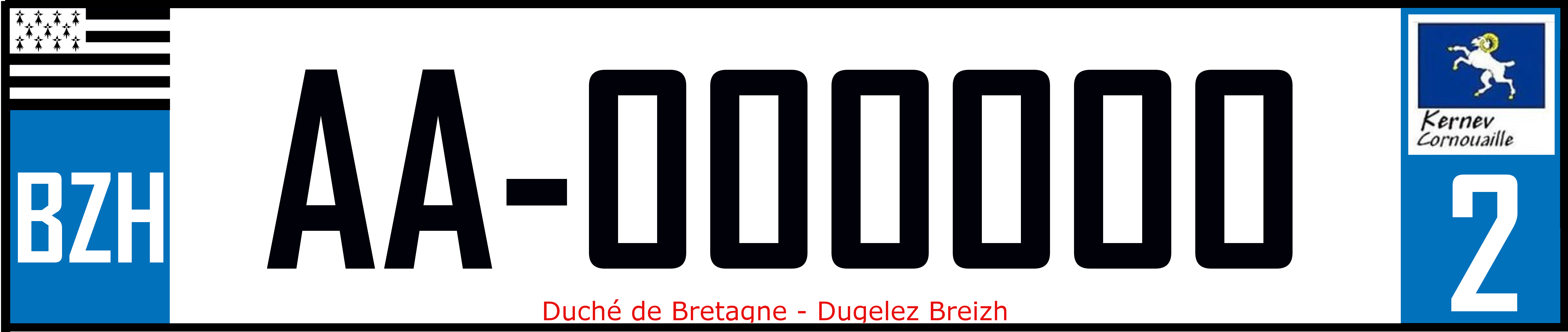 Plaques d'Immatriculations