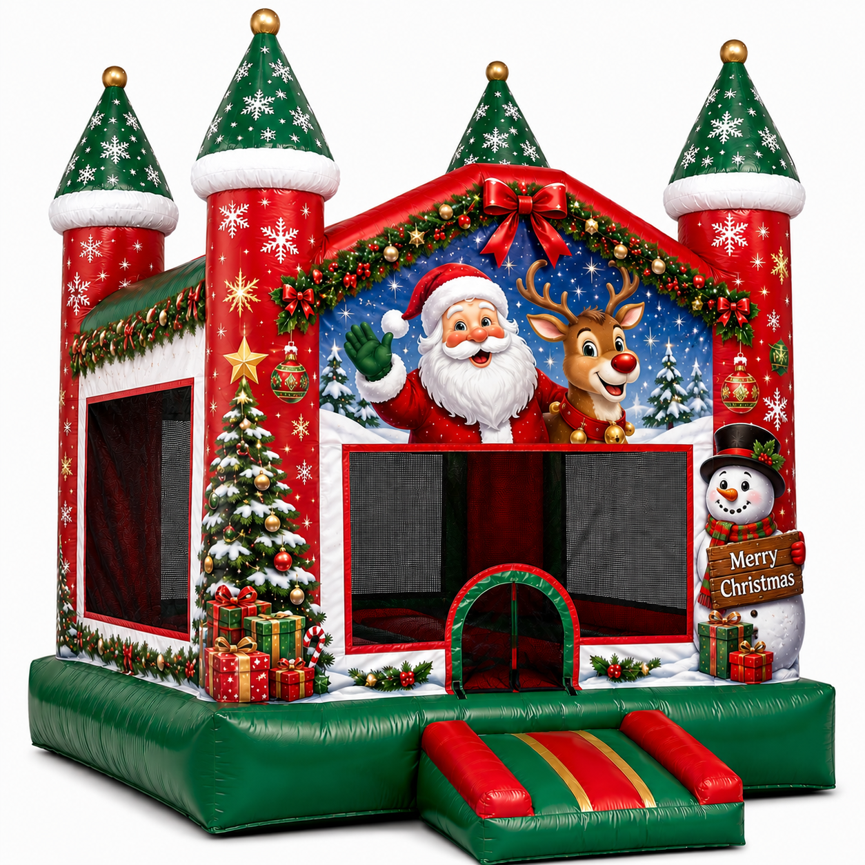 Christmas Inflatable Bounce House