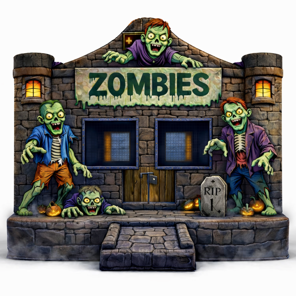 Zombie House Diorama