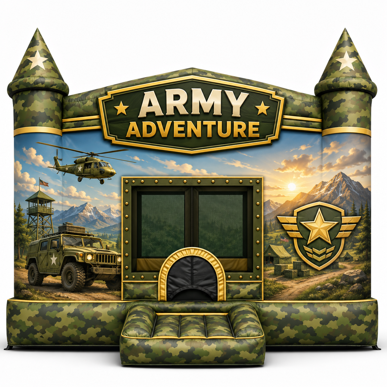Army Adventure Bounce House