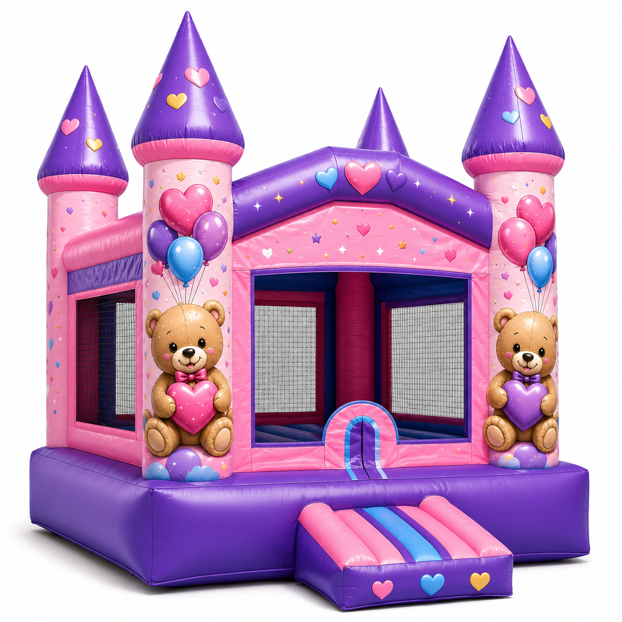 Teddy Bear Castle Bounce House