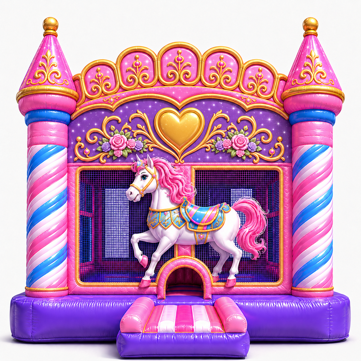 Unicorn Princess Bounce Castle