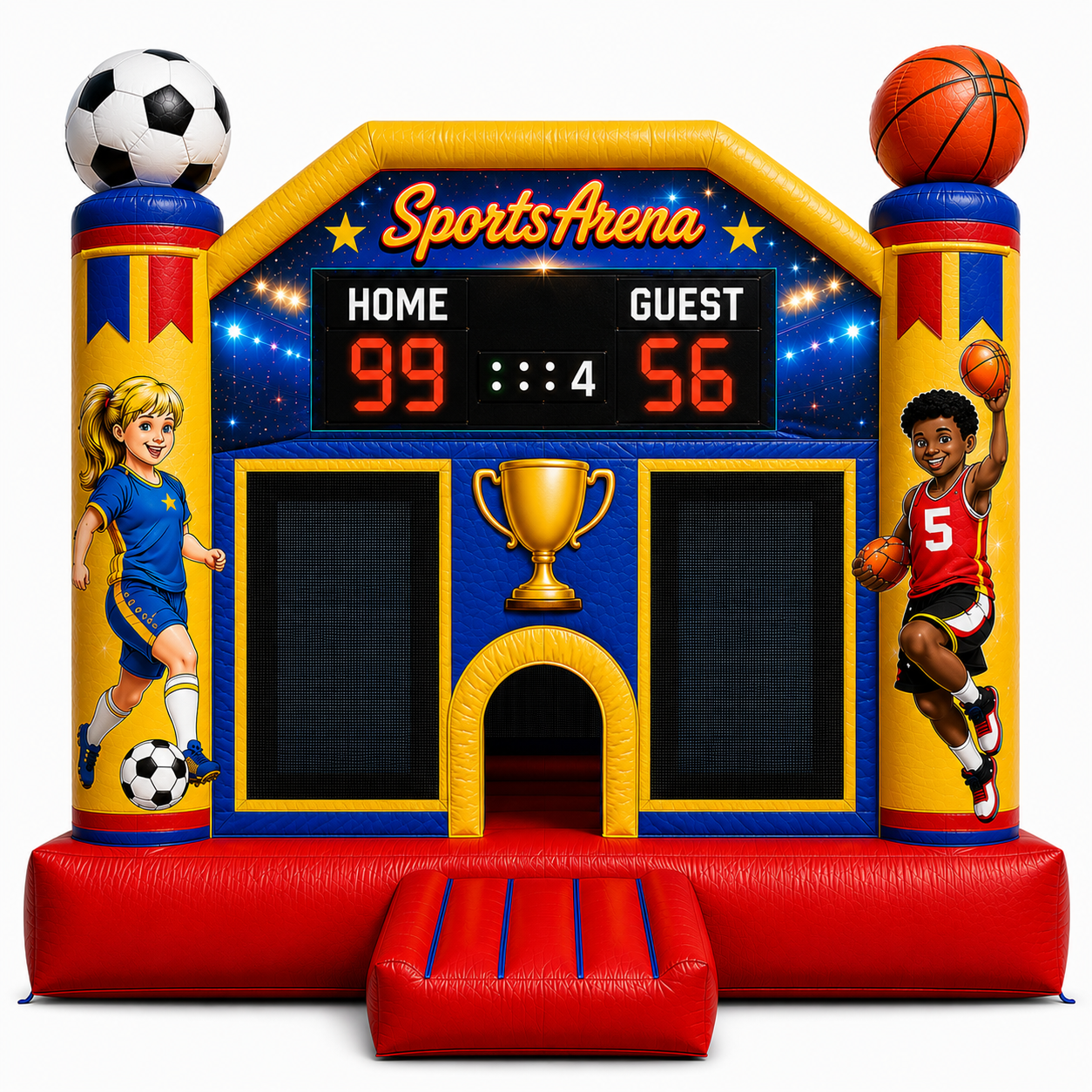 Sports Arena Inflatable Bounce House