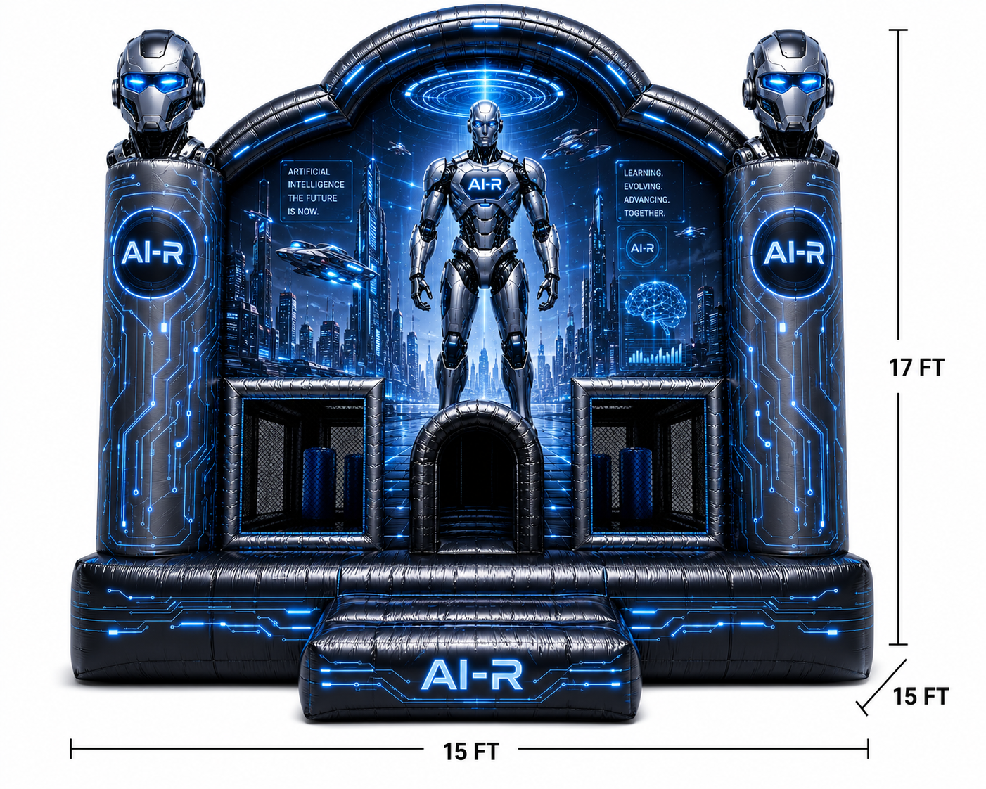 AI Robot Bounce House
