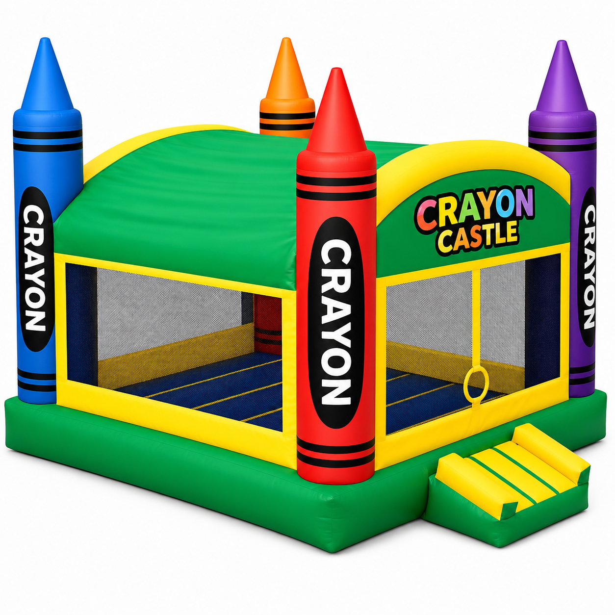 Crayon Castle Bounce House