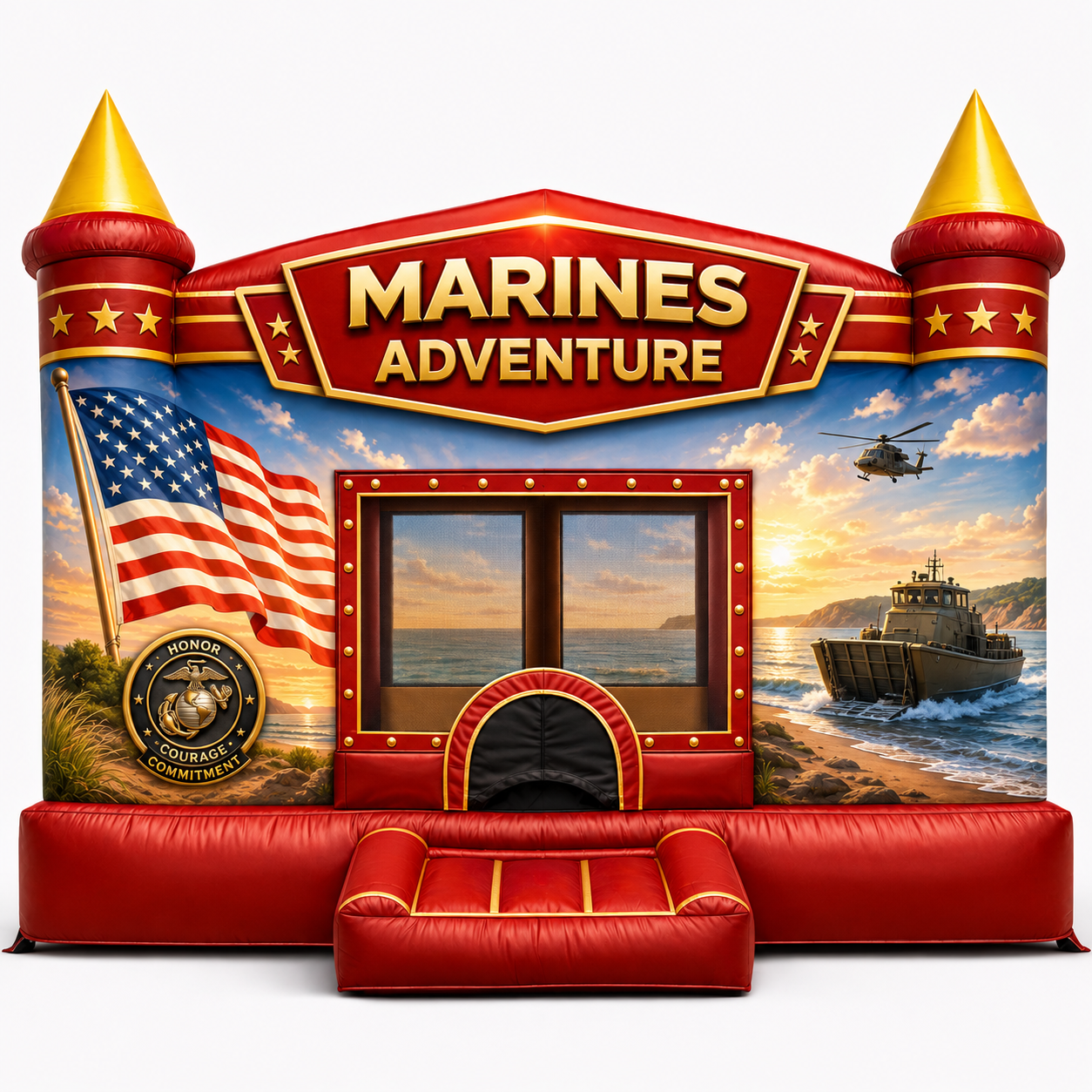 Marines Adventure Bounce House