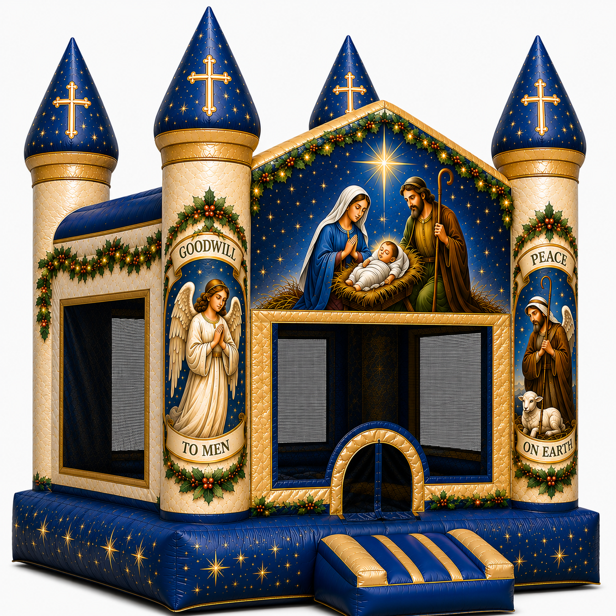 Nativity Scene Bounce House