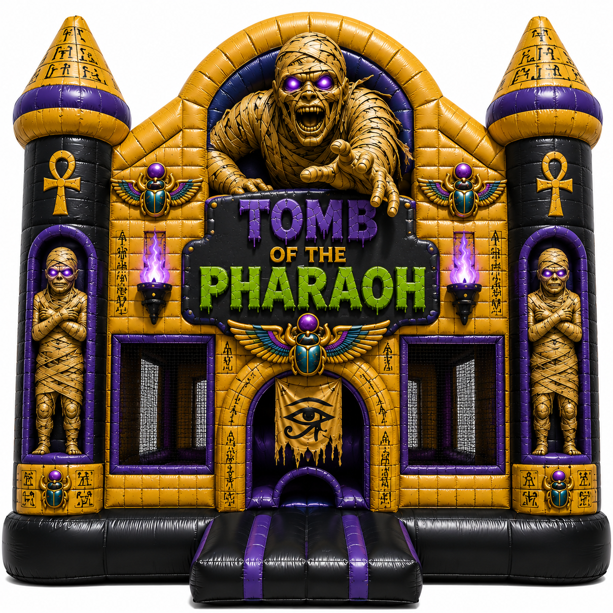 Tomb of the Pharaoh Inflatable Bounce House