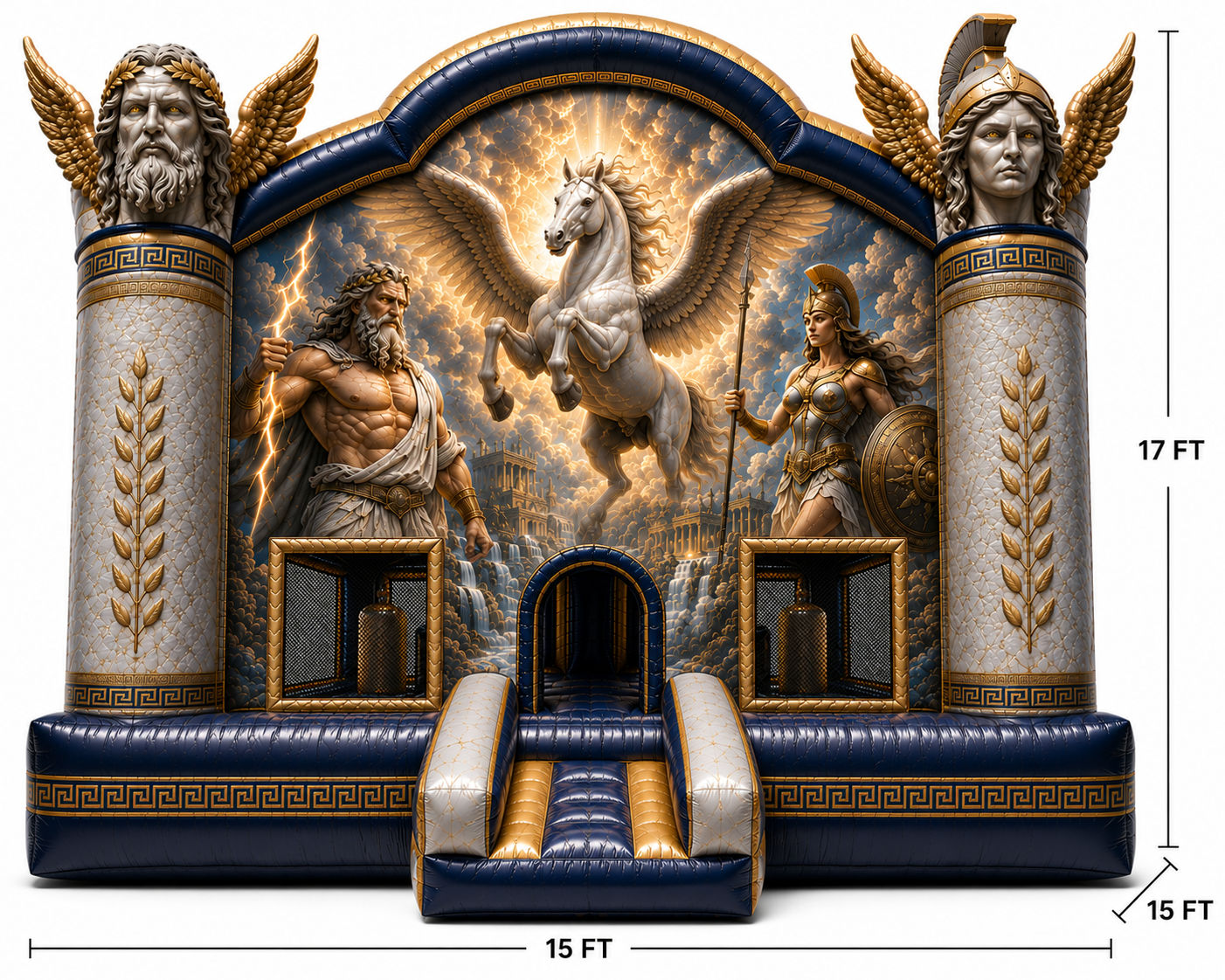 Greek Mythology Inflatable Bounce House