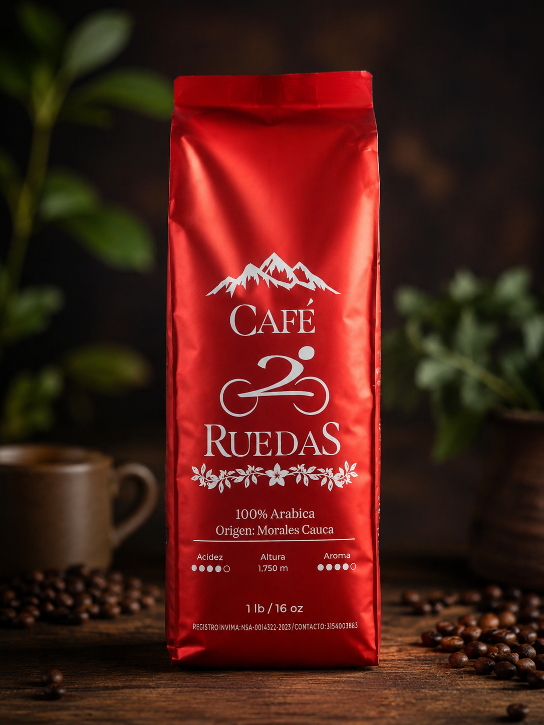 Dos ruedas - 1lb (454gr)