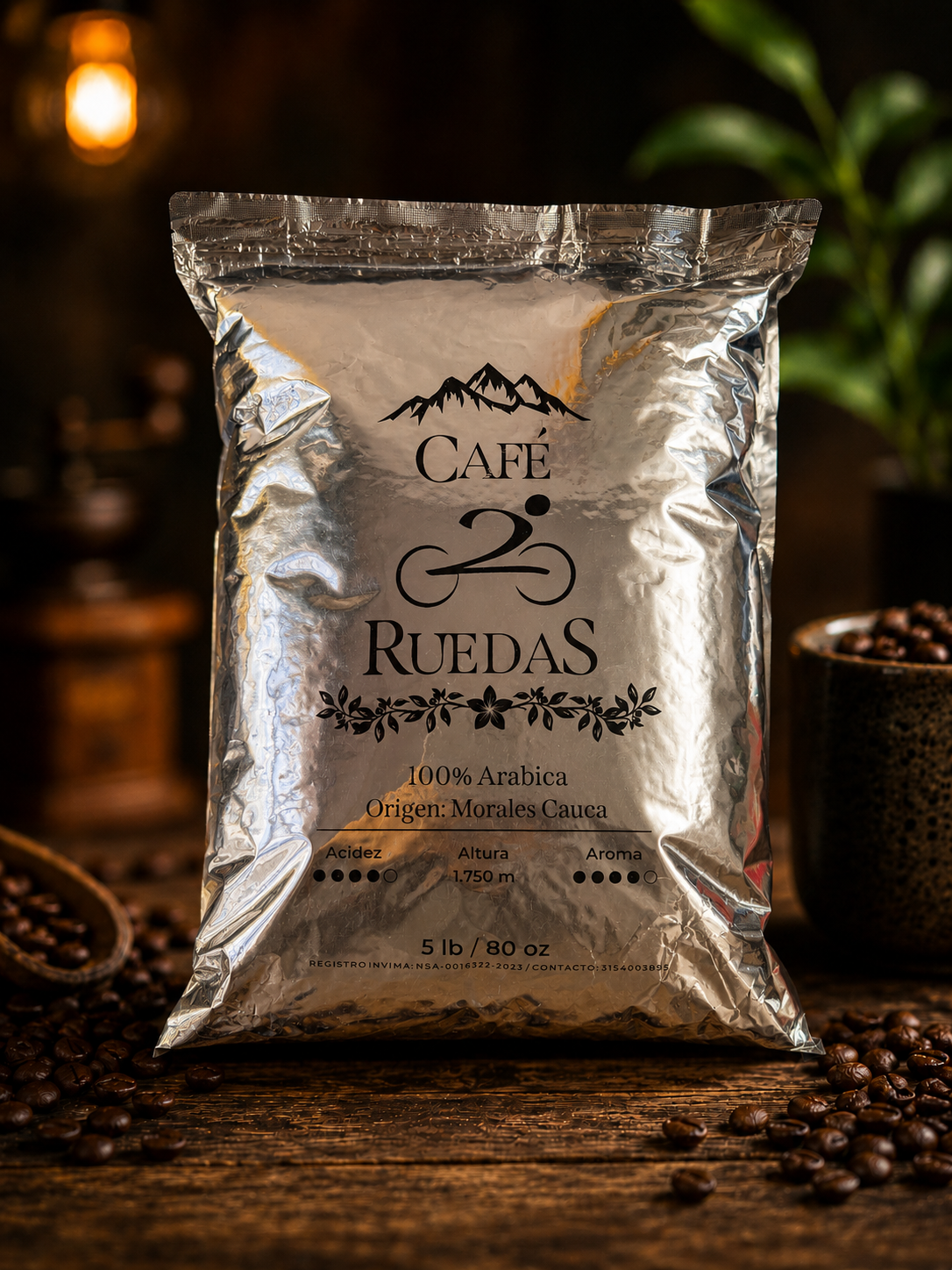 Dos ruedas - 5 lb 