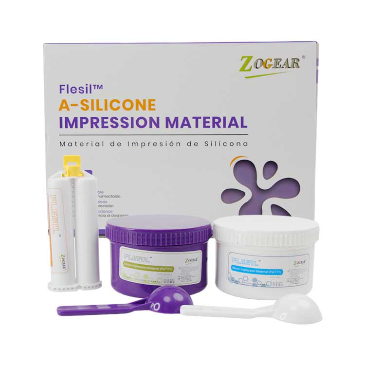 Kit de Impresión Dental Flesil™ A-Silicone (Pesada y Liviana)