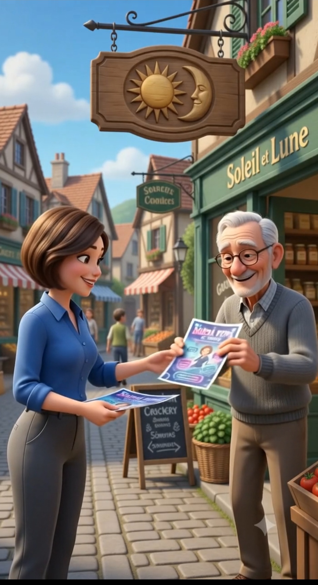 Création vidéo style Pixar & musique personnalisé