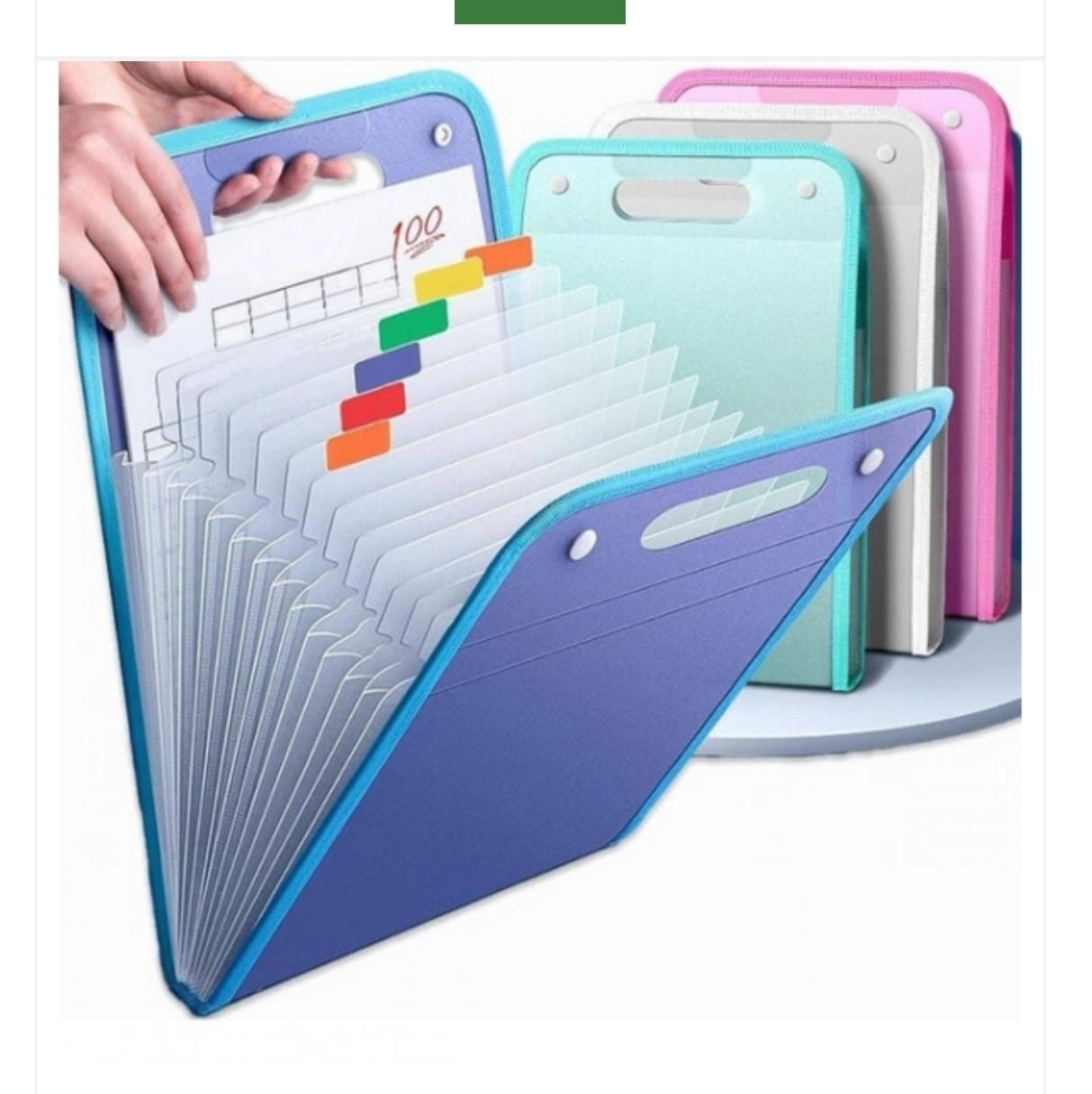 Expandable File Folder Organizer