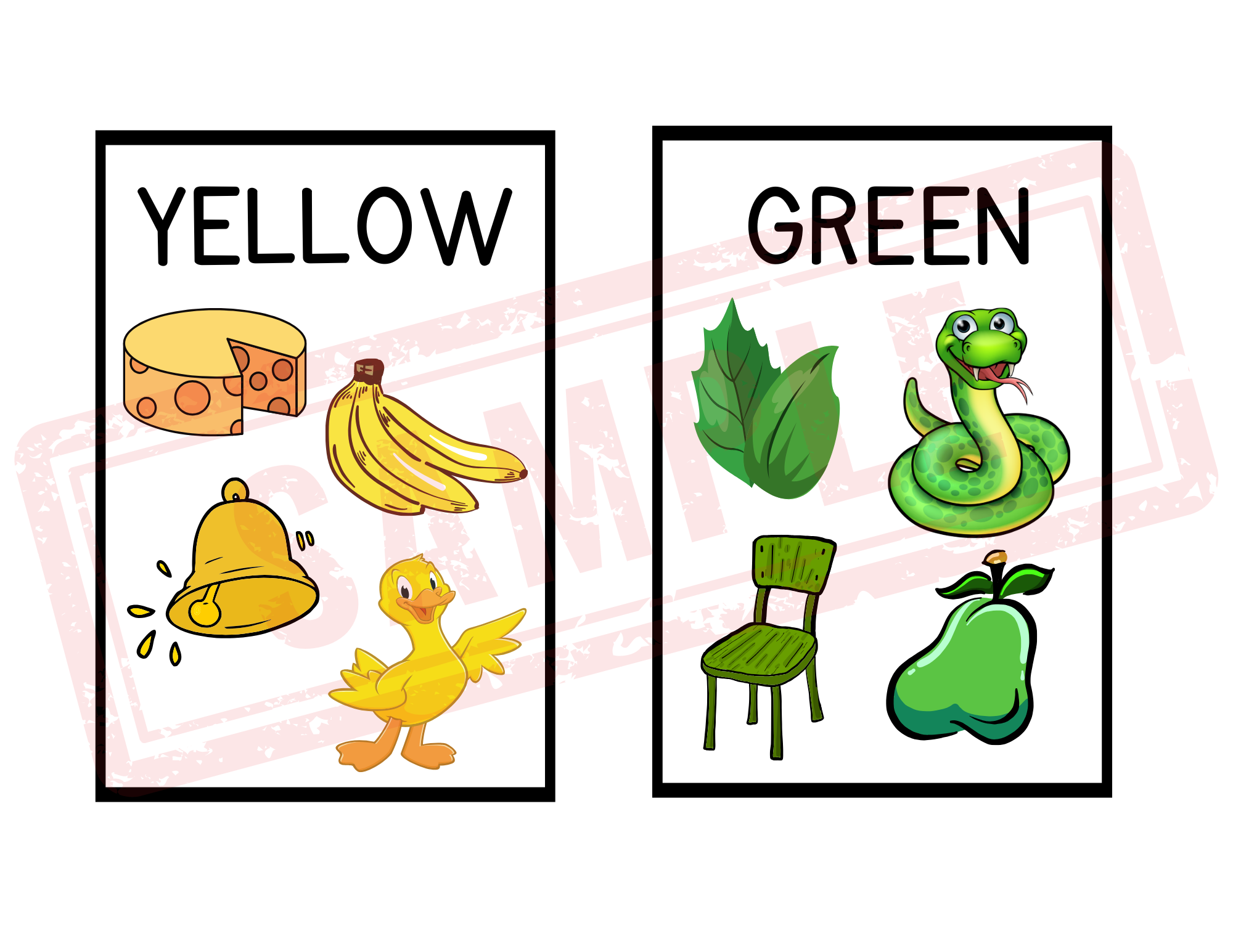 Preschool Flashcards 