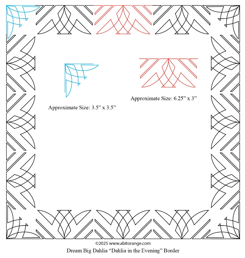Premium Custom Quilted Dream Big Panel with Borders