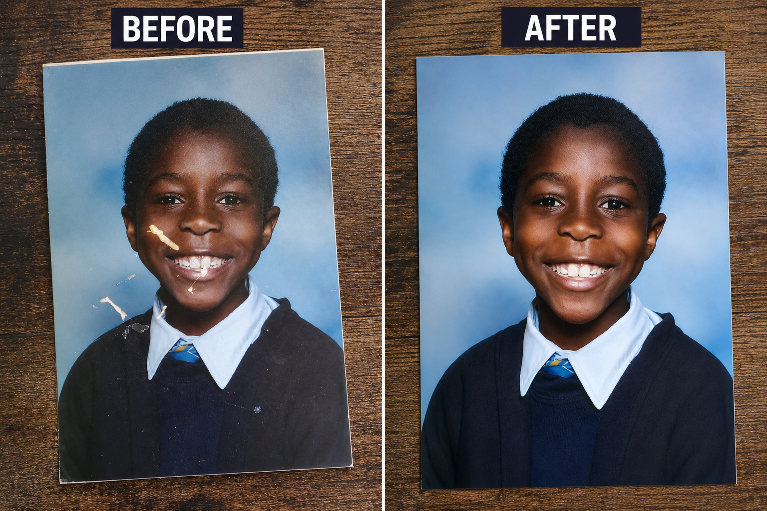 Photo Restoration Service