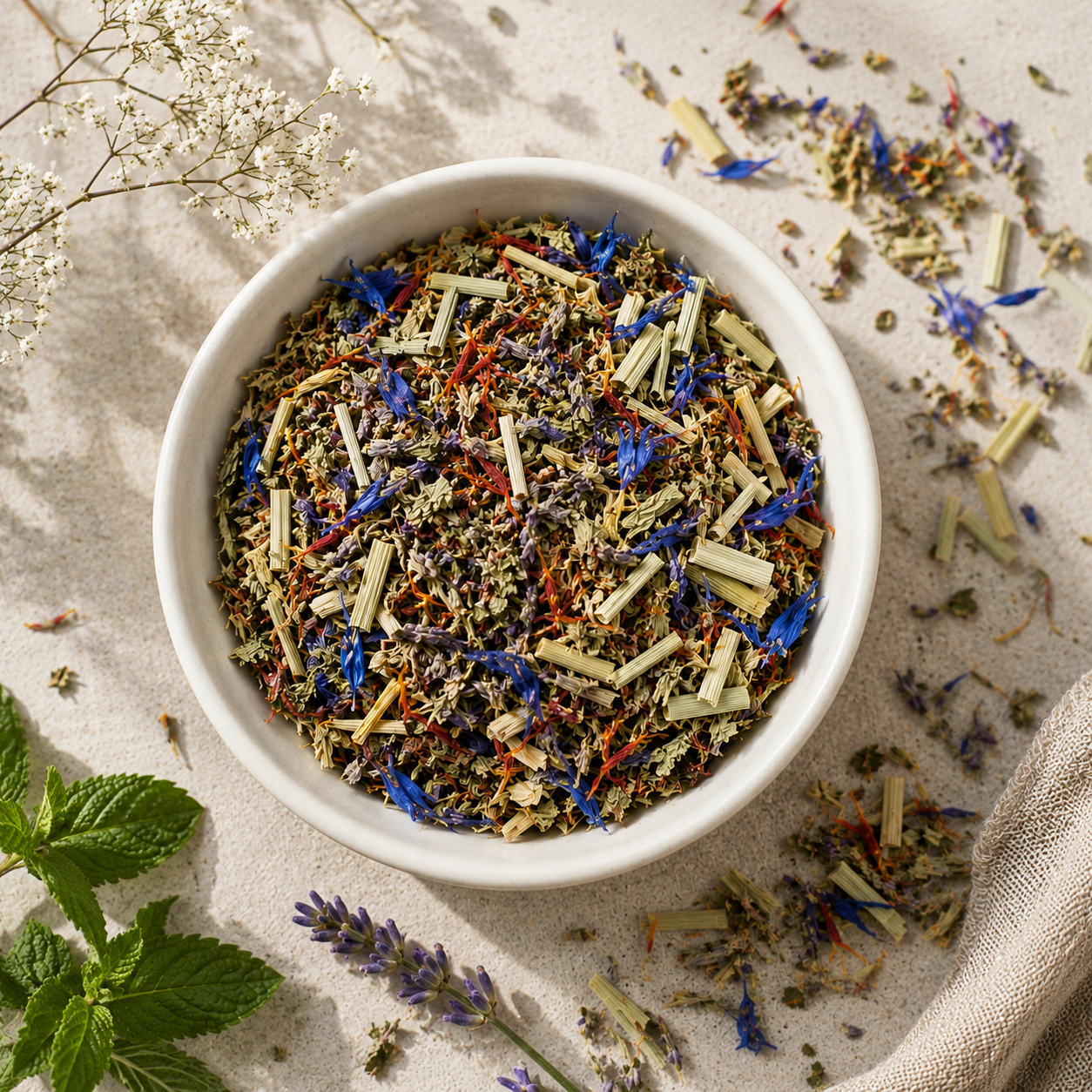 Exhale — Hemp Husk + Herbal Tea 50g Pouch