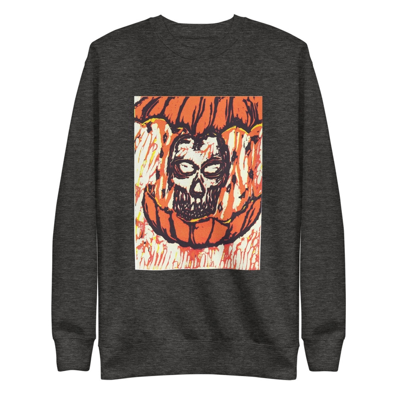 Pumpkin Head Unisex Sweatshirt