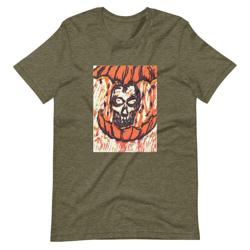 Pumpkin Head Unisex T-shirt