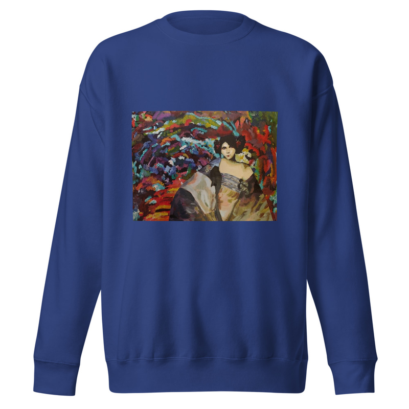 Bella Donna Under the Rose Trellises Unisex Premium Sweatshirt