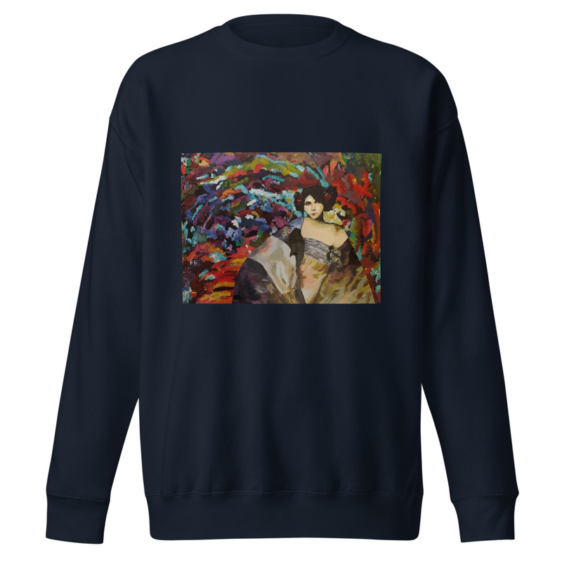 Bella Donna Under the Rose Trellises Unisex Premium Sweatshirt