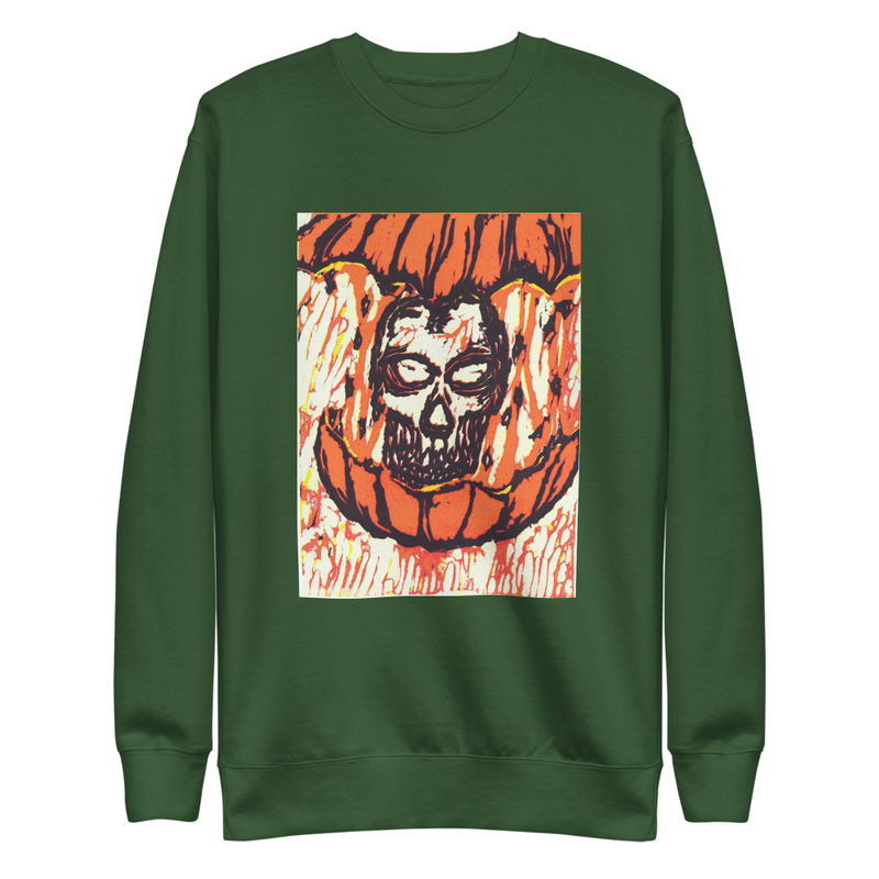 Pumpkin Head Unisex Sweatshirt