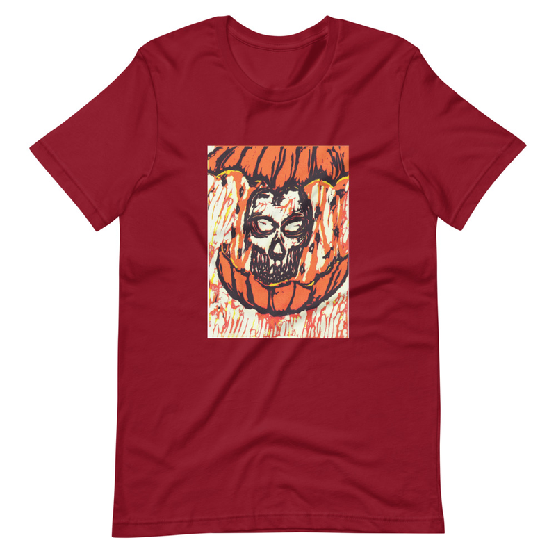 Pumpkin Head Unisex T-shirt