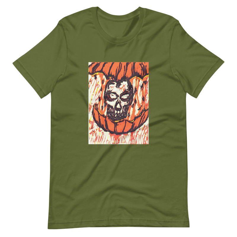 Pumpkin Head Unisex T-shirt