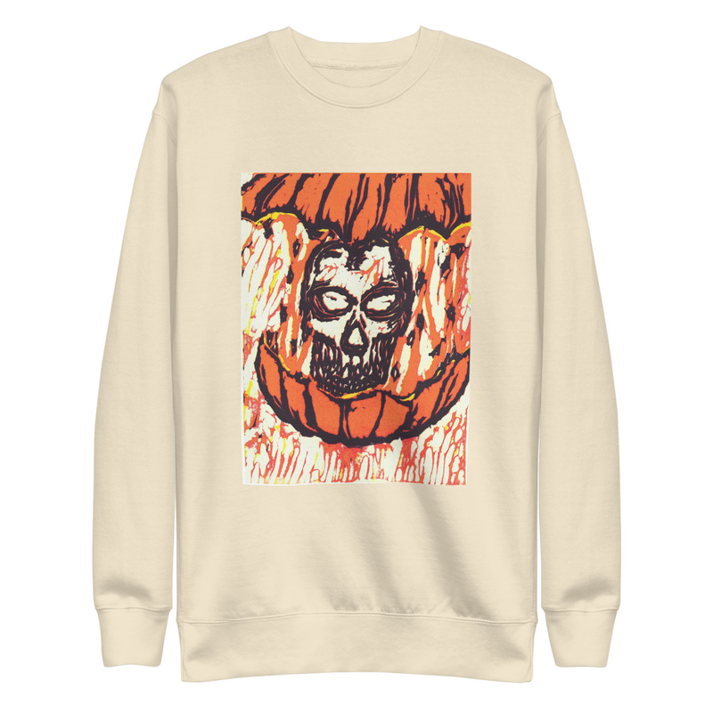 Pumpkin Head Unisex Sweatshirt