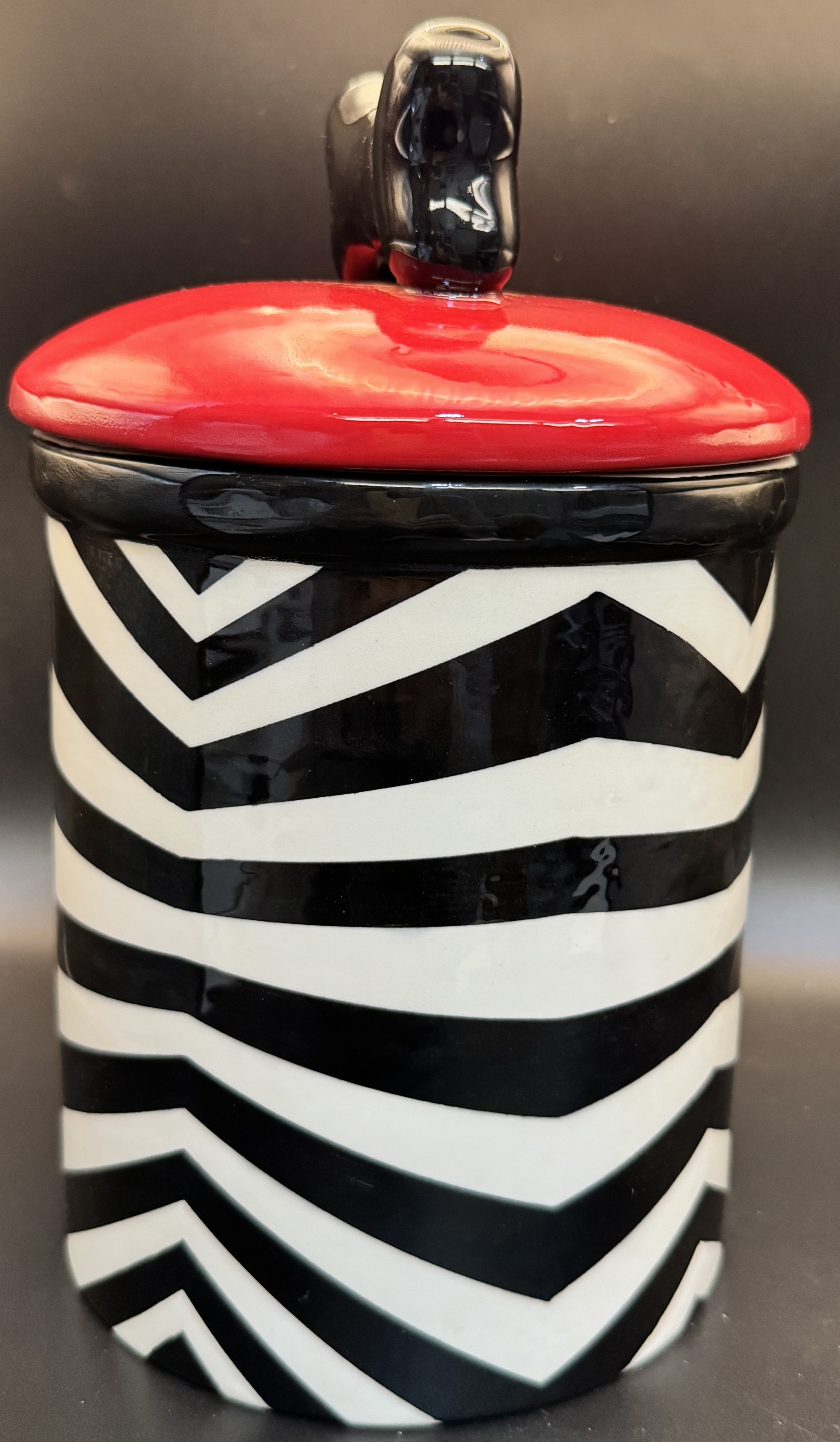 Dog Treat Ceramic Jar