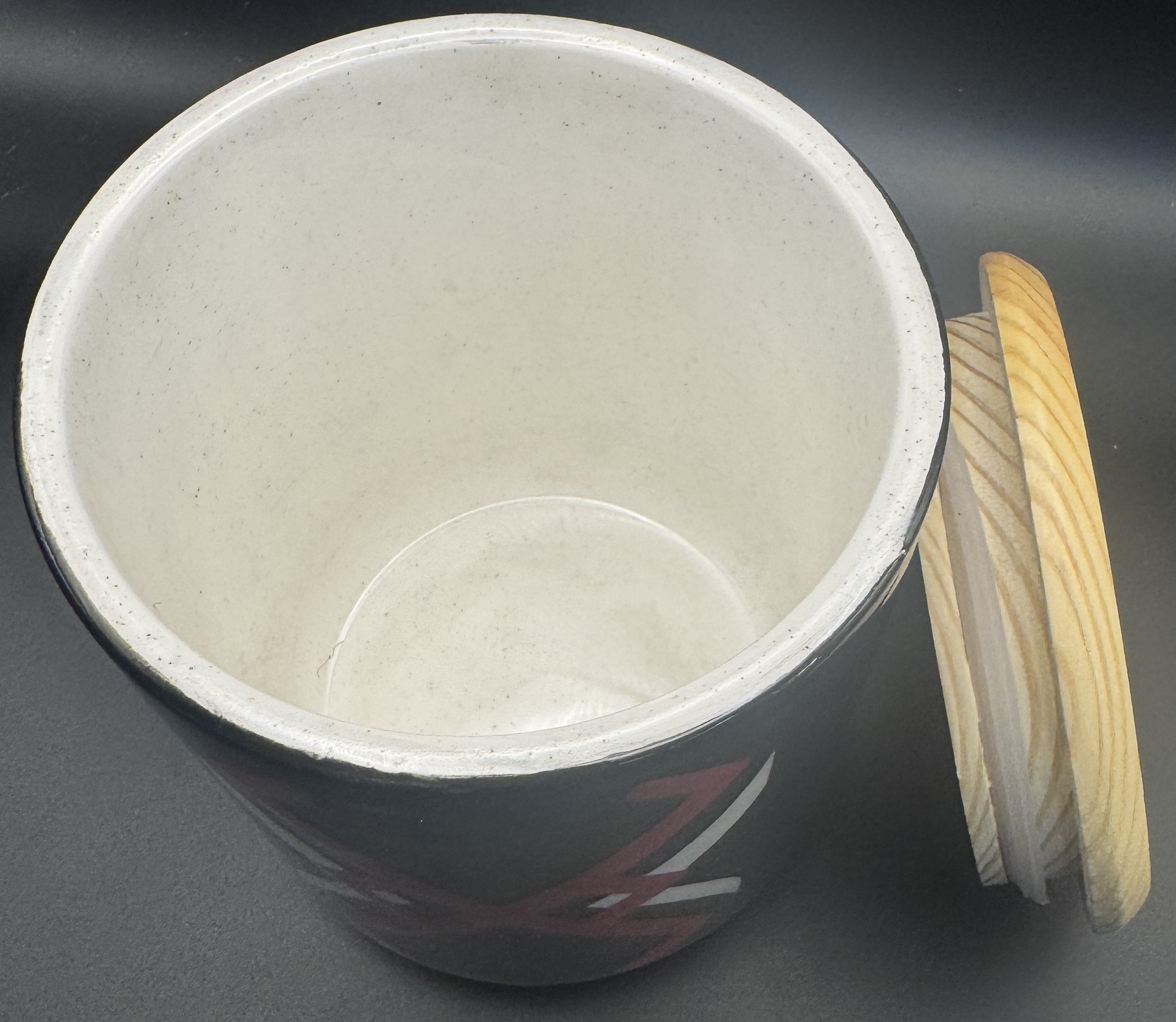 Ceramic Trinket Trader Jar with Lid