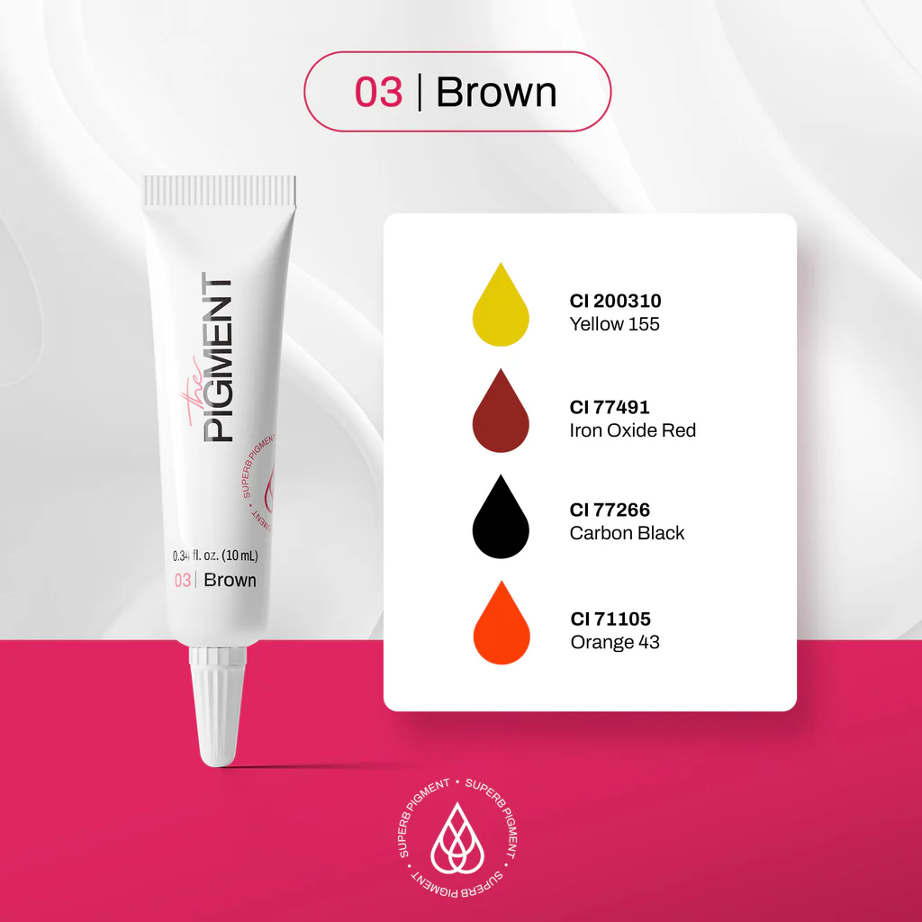 The Pigment – Microblading Brown 3 (10 ml) (B3)