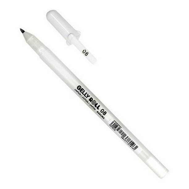 Pluma Gel Blanca para Diseño 