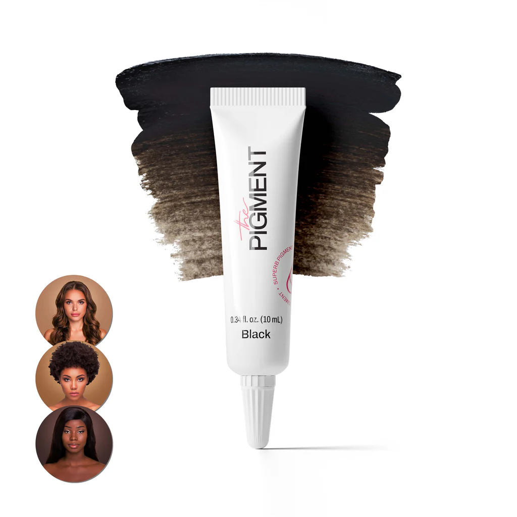 The pigment - Microblading Black.