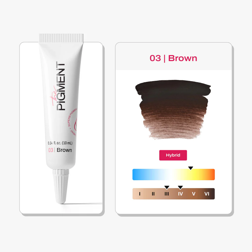 The Pigment – Microblading Brown 3 (10 ml) (B3)